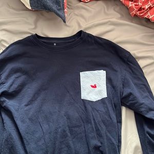 Southern Marsh long sleeve Pocket tee